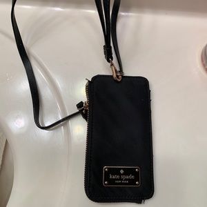 Kate Spade Necklace ID/Card Holder